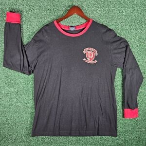 Vintage 90's Polo Ralph Lauren P Shield Long Sleeve T-Shirt / Mens Size - Medium